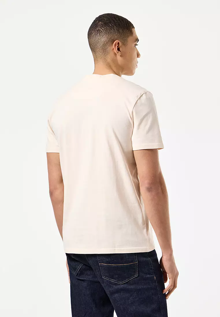 MENS ALABASTER CANNON BEACH BADGE TEE