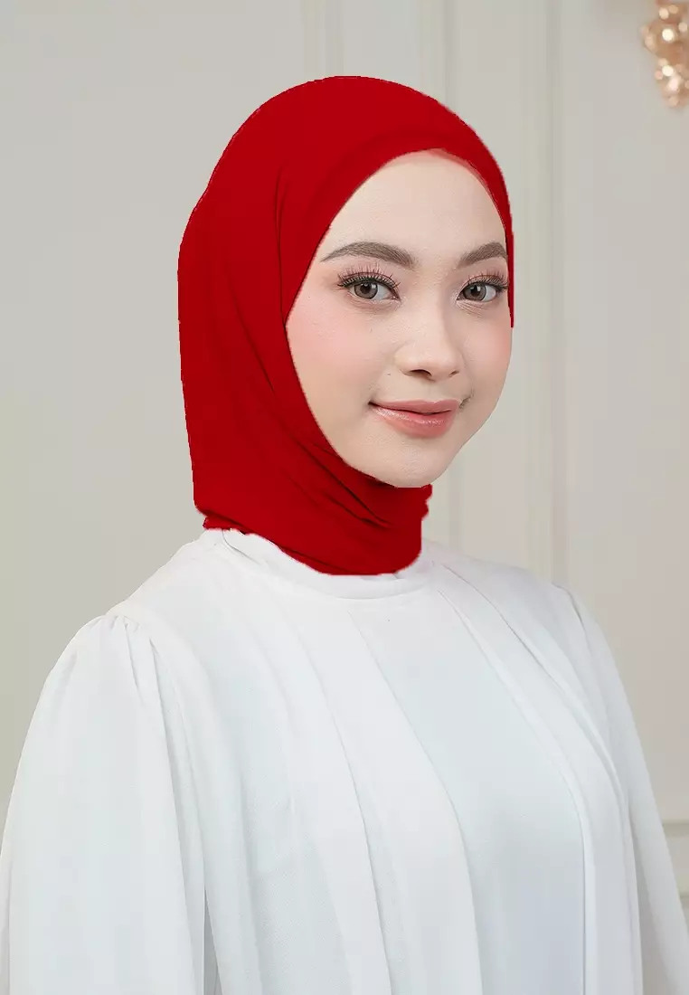 HIJAB INSTAN MAGNET SYIFA - RED