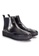 Shu Talk black XSA British Stylish Metallic Patent Leather Chelsa Boots 54E06SH4655A32GS_6