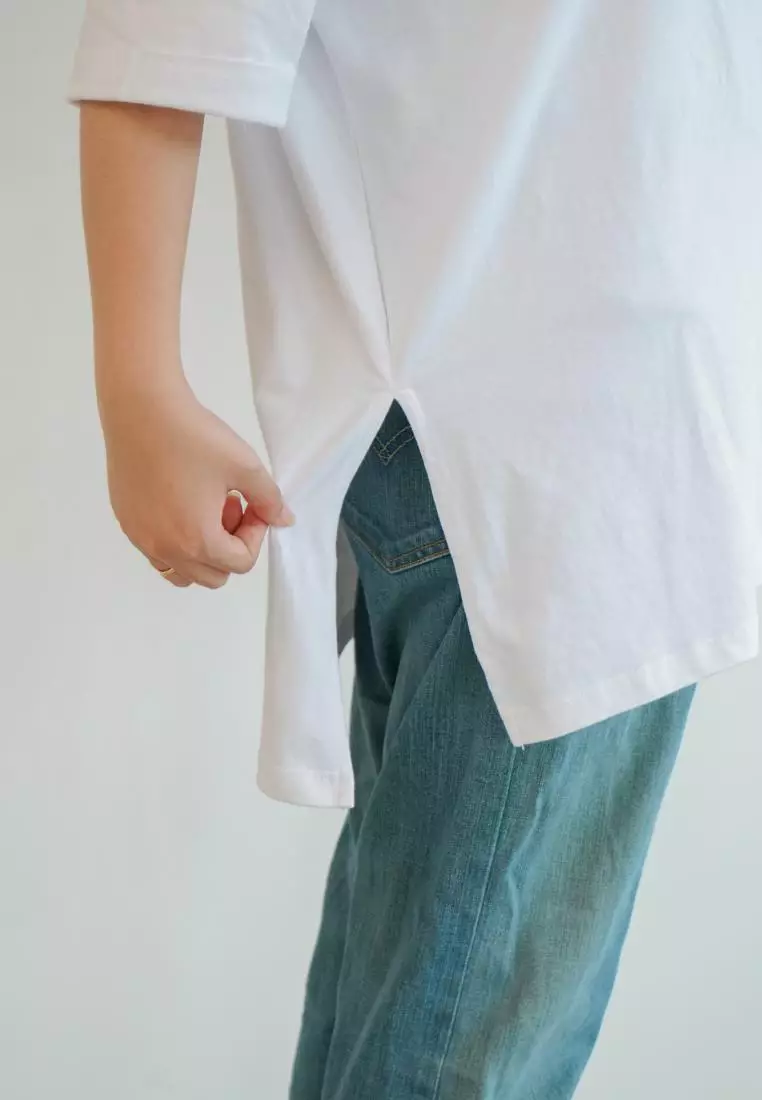 Blow Fany Kaos Oversized Slit Cut