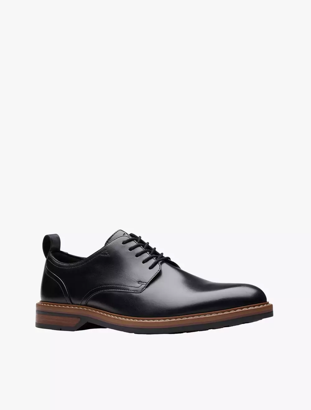 Clarks Aldwin Lace Black Leather