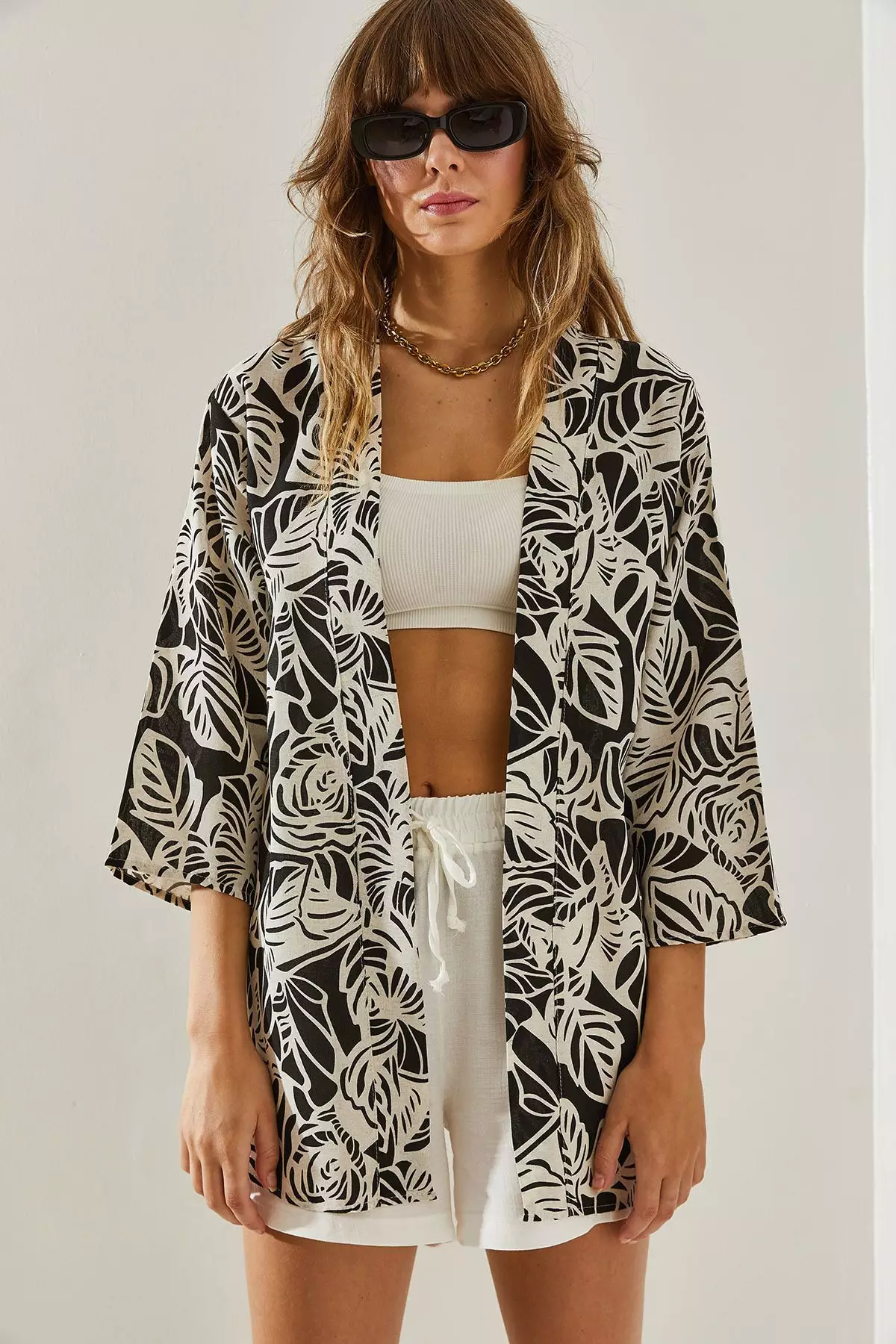 Women's Multi Patterned Kimono 60081025