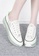 Crystal Korea Fashion white New style light lace shoes with transparent sole made in Korea (3.5CM) B5E14SHF33DCF6GS_2