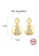 MATCH gold Premium S925 Geometry Golden Earring B3A4DACD31D0ECGS_5