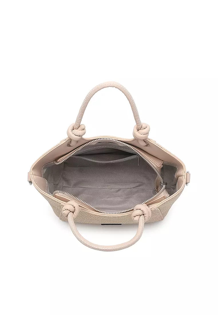Women's Top Handle Bag / Sling Bag / Crossbody Bag / Shoulder Bag (Tas Tangan Wanita / Tas Selempang Wanita / Tas Bahu Wanita) - Cokelat