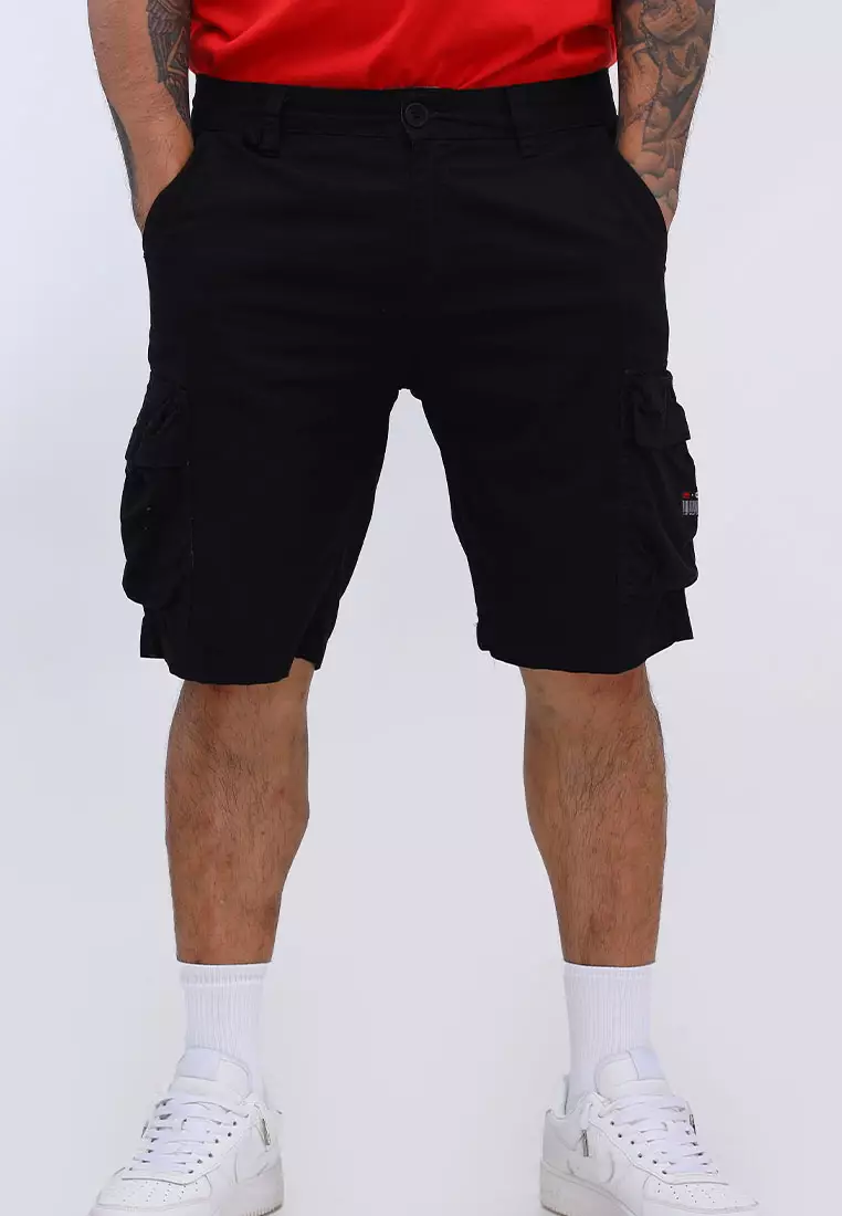 Boys black clearance cargo shorts