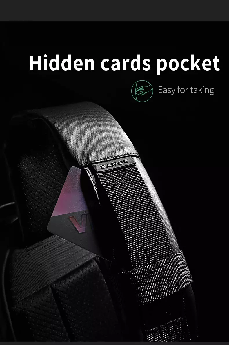 Bange BG7213 Tas Selempang Sling Bag Pria - BLUE