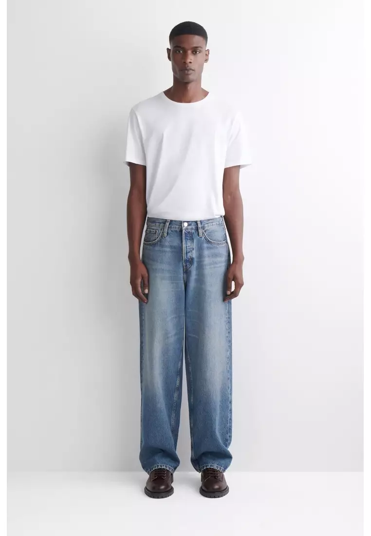 RIDER RELAXED-FIT STRAIGHT-LEG JEANS