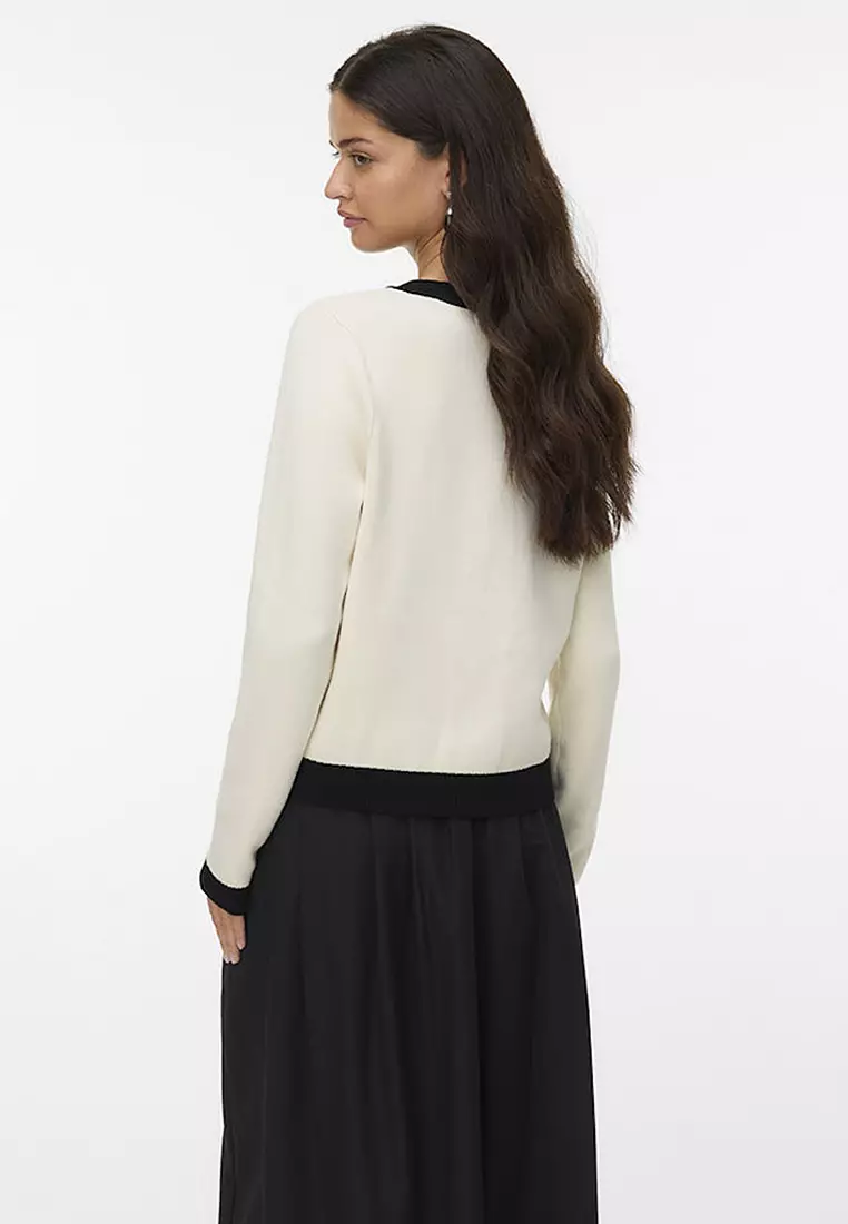 Long Sleeve Round Neck Cardigan