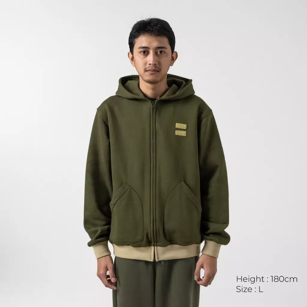 Bodypack Rancher Hoodie Sweater - Olive
