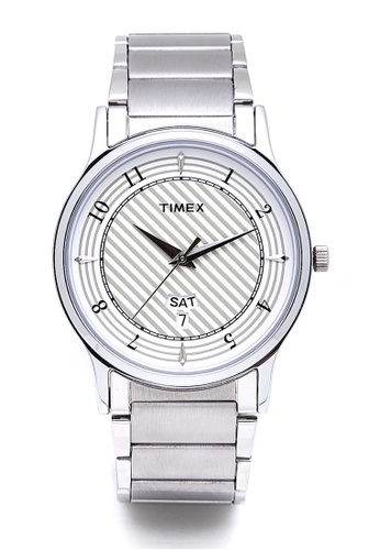 TIMEX Timex R4 Series Silver Stainless Steel Watch TW00R422E CLASSICS |  ZALORA Philippines