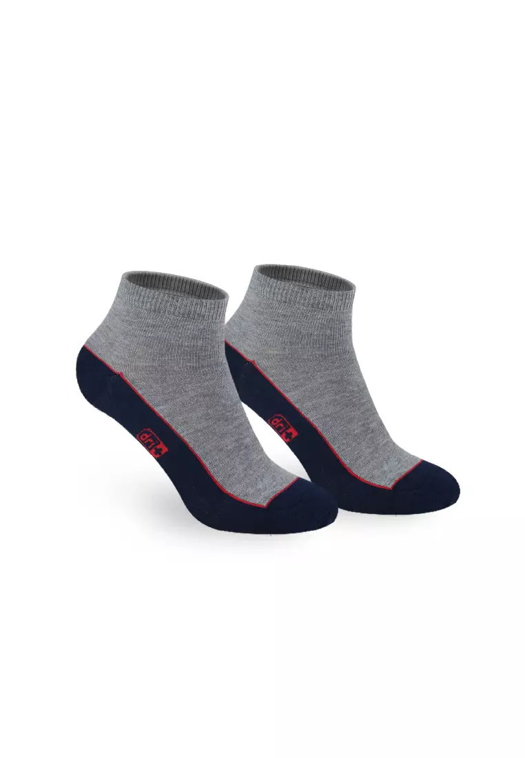 Dri Plus Ladies' Lite Casual Ankle Socks 3 pairs in a pack DLCKG35