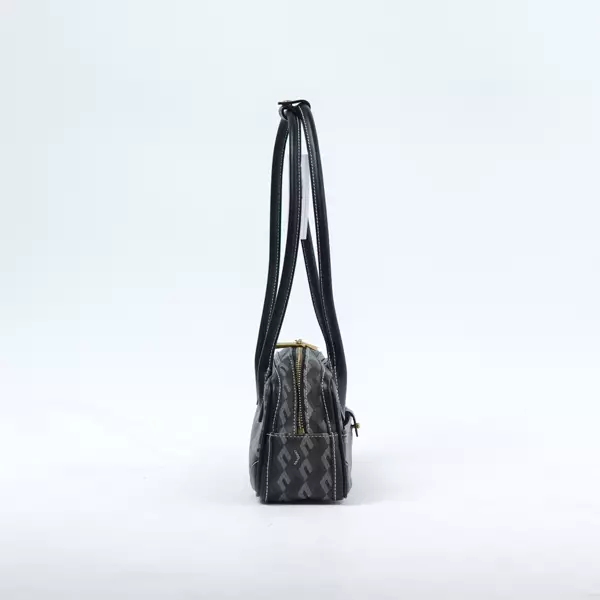 Tas CHRISTY NG MARCELO MONOGRAM PATTERN BLACK SHOULDER BAG 100% ORIGINAL