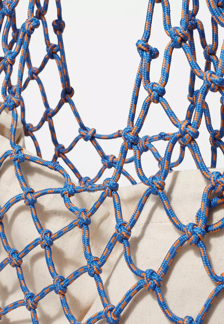 Fishnet Cord Tote Bag