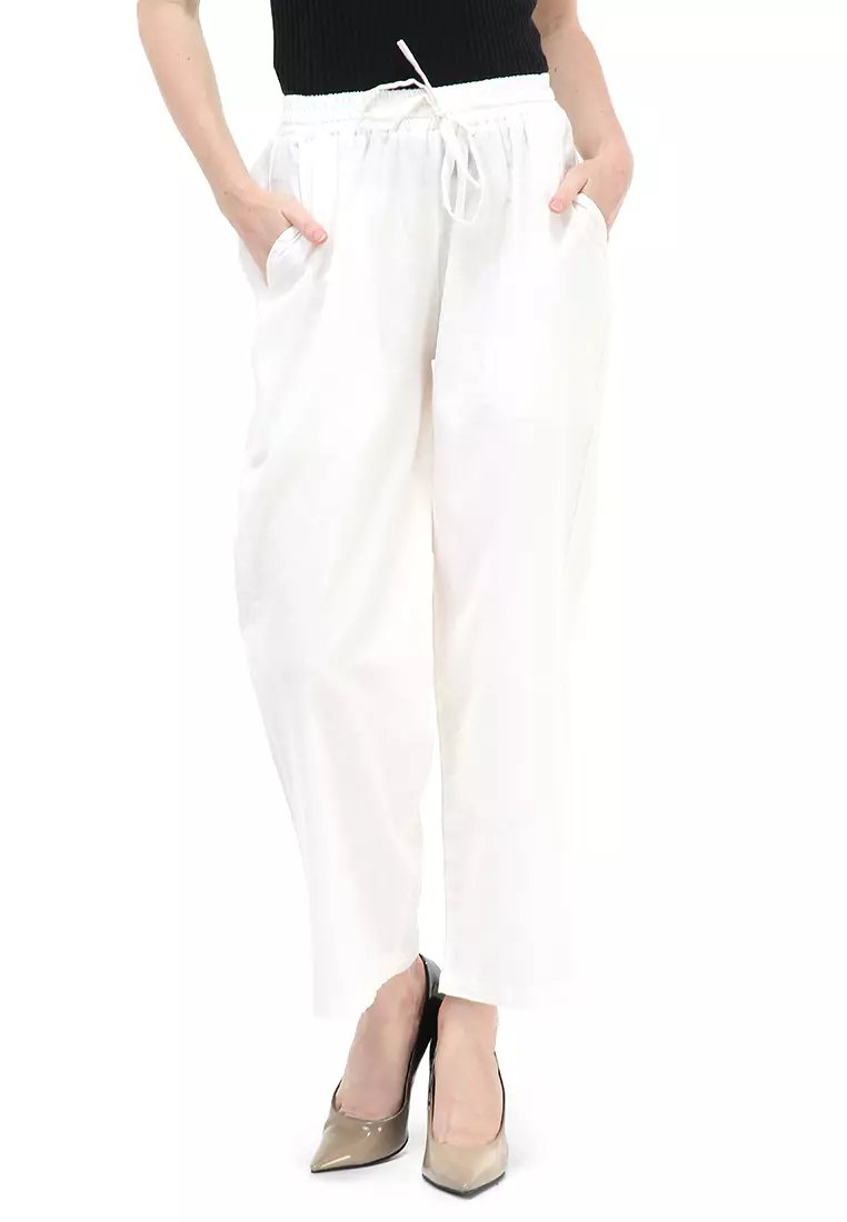 Ulfa Celana Kulot Straight Legged Pants Bawahan Wanita Premium Quality - Bw