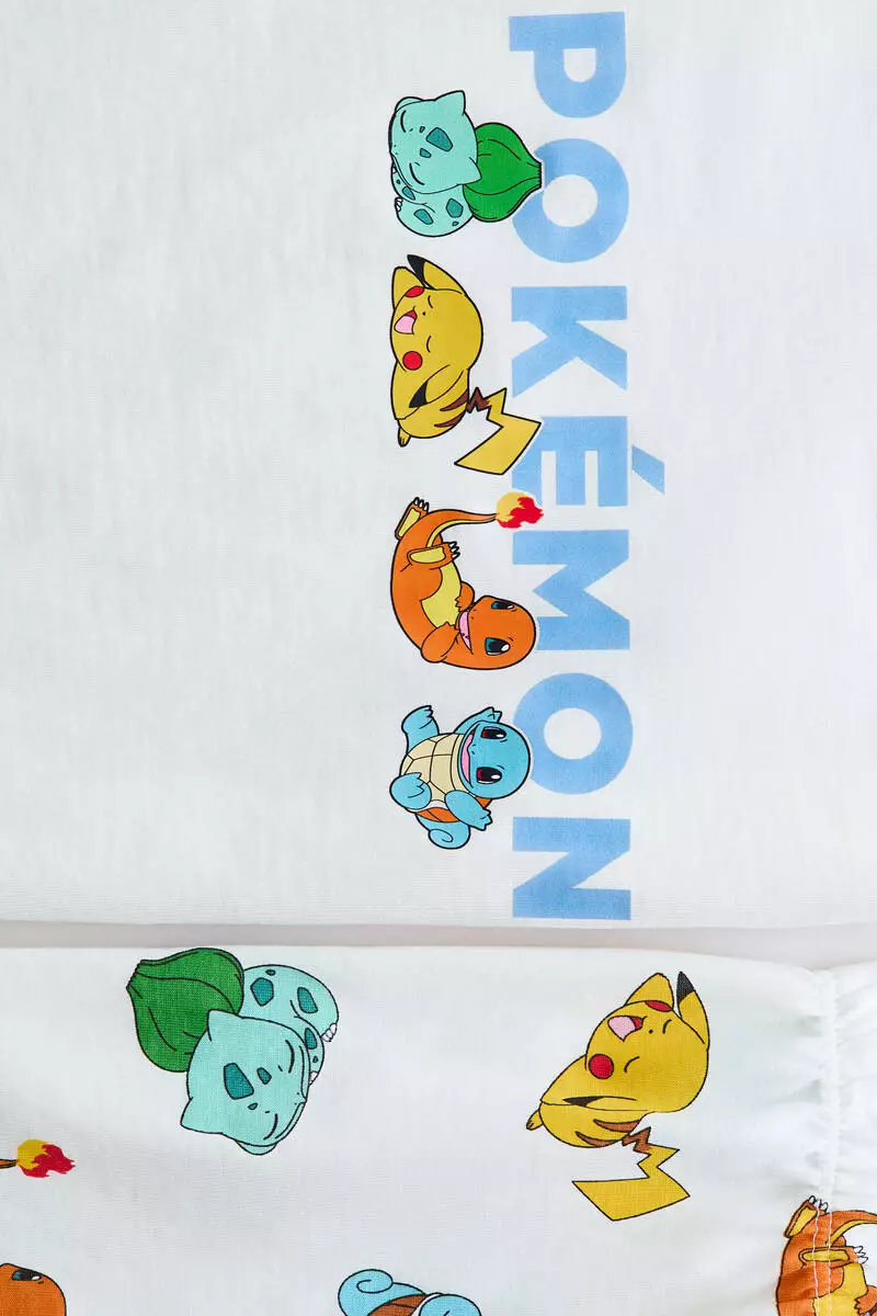 Printed cotton pyjamas