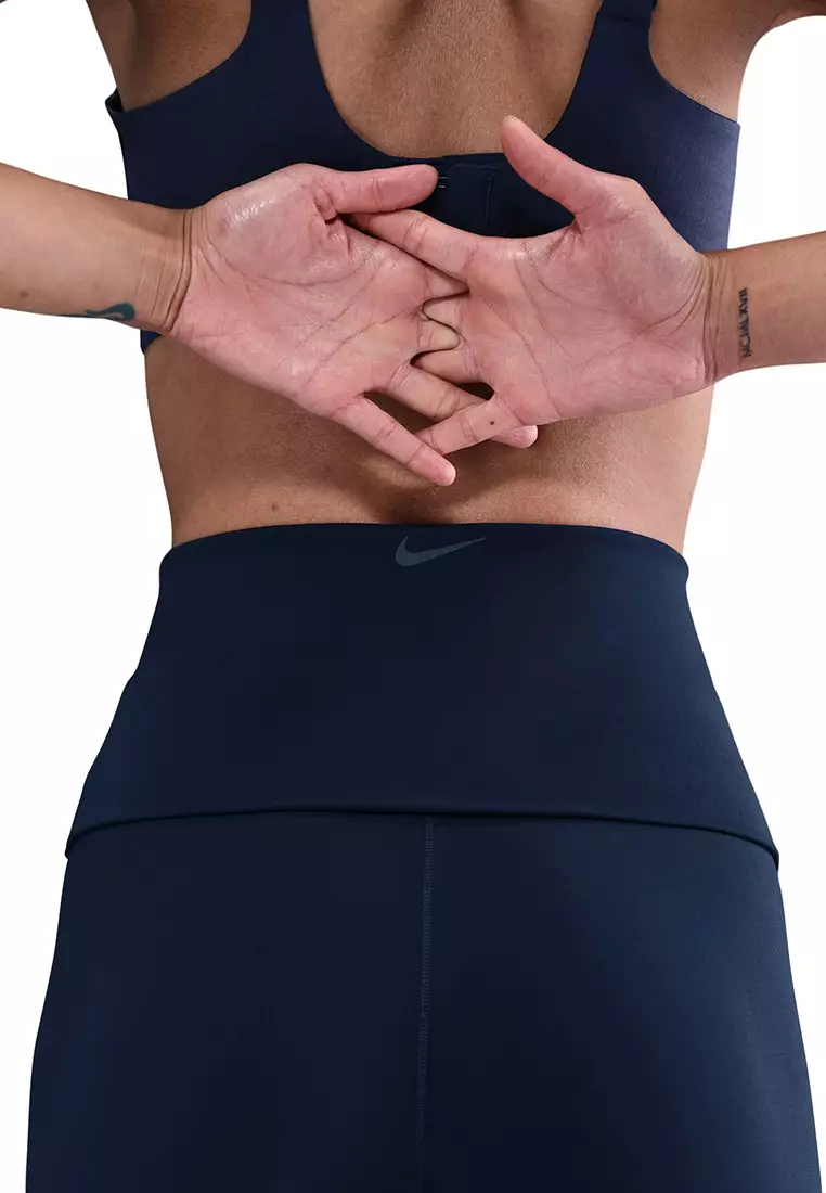 One Dri-FIT High-Waisted Fold-Over Pants