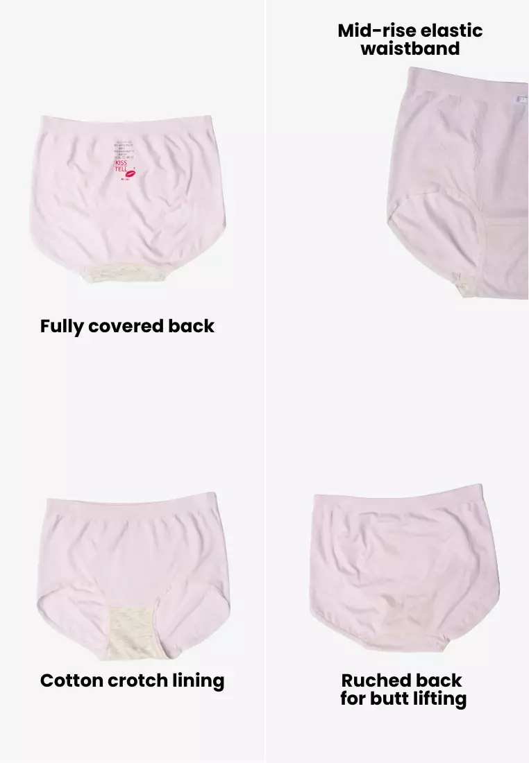 6 Pack Colette High Waisted Panties Bundle B