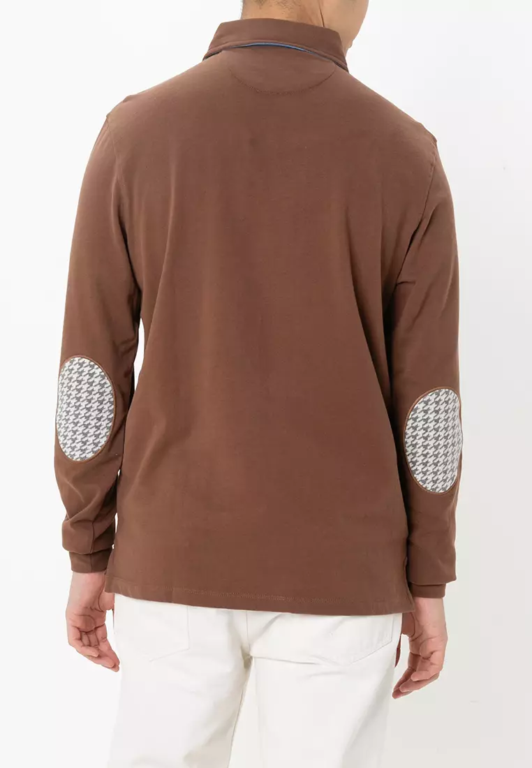 Lyle Helbow Patch Polo Shirt