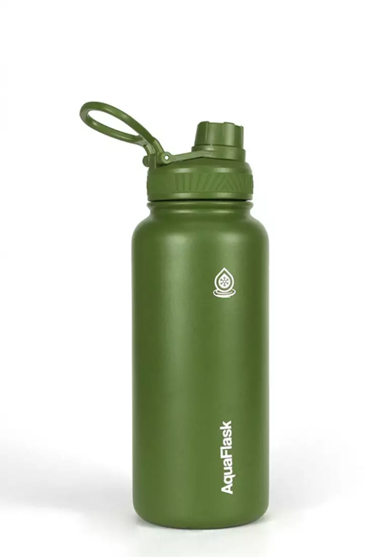32oz Wide Mouth Water Bottle Hunter Green
