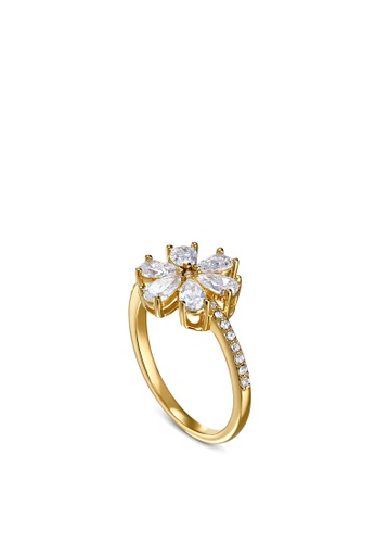 Buy Swarovski Botanical Flower Ring Online On Zalora Singapore
