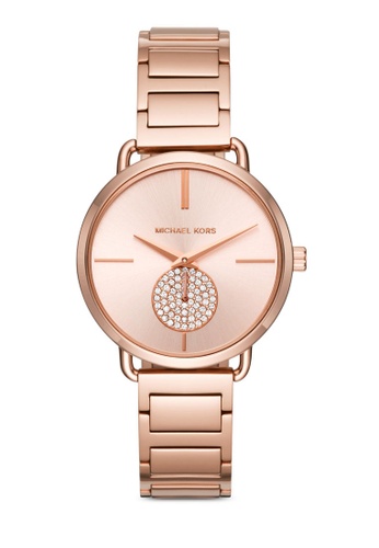 Buy Michael Kors Michael Kors Portia Rose Gold Watch Mk3640 Online