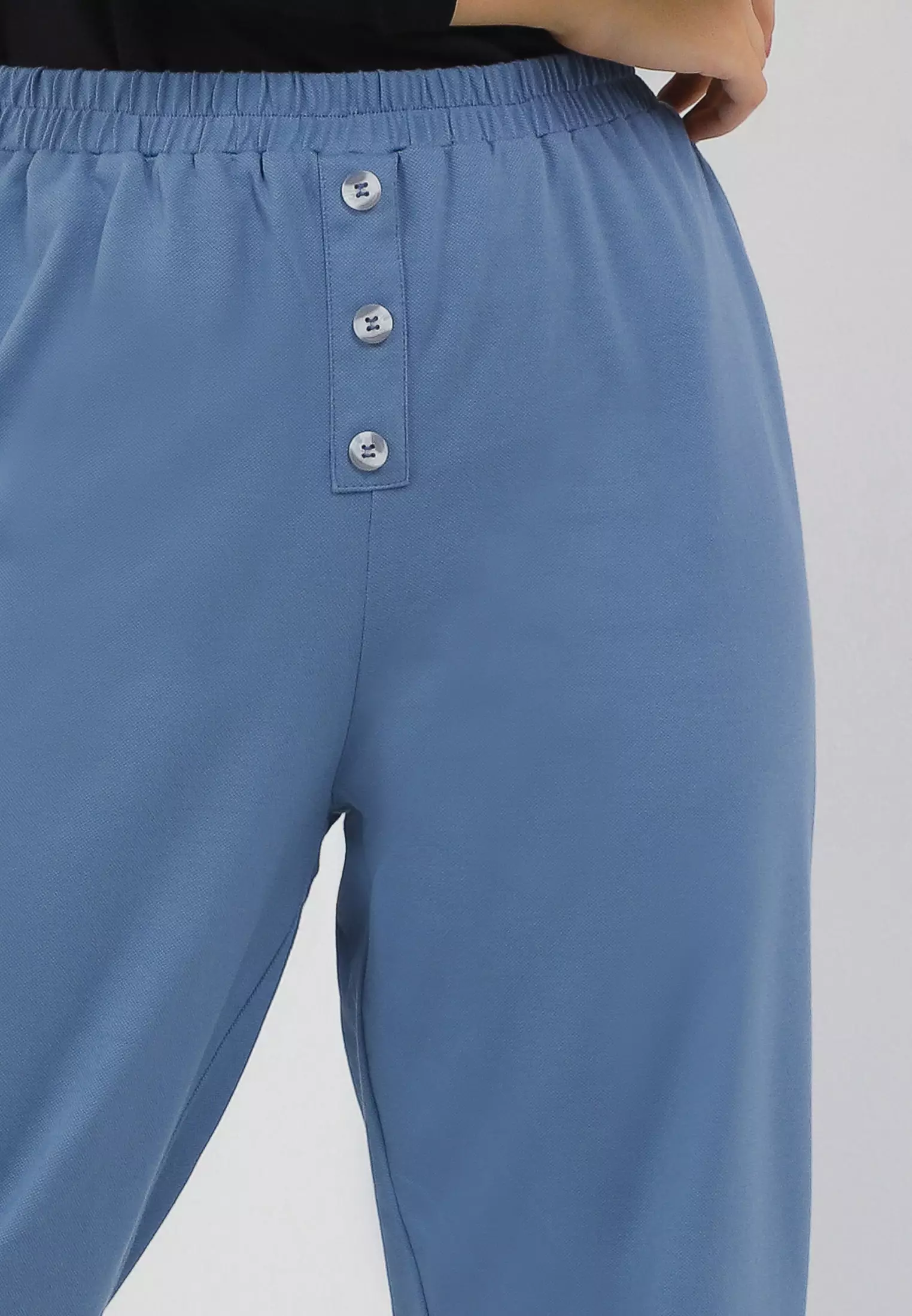 MFMW Wihelmina Celana Panjang Steel Blue