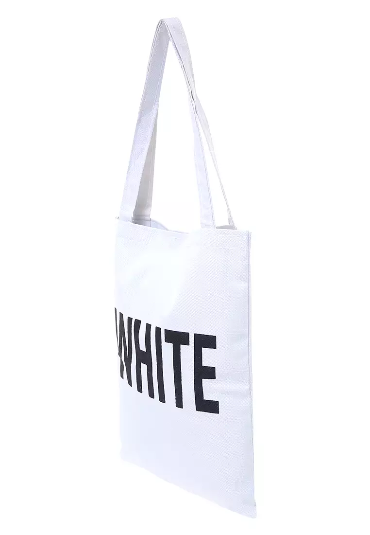 Sharly Tote Bag Woman Design Casual Quality Premium - White