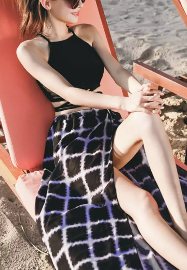 Temptation Bikini Swimsuit Baju Renang Wanita High Quality model three-pieces