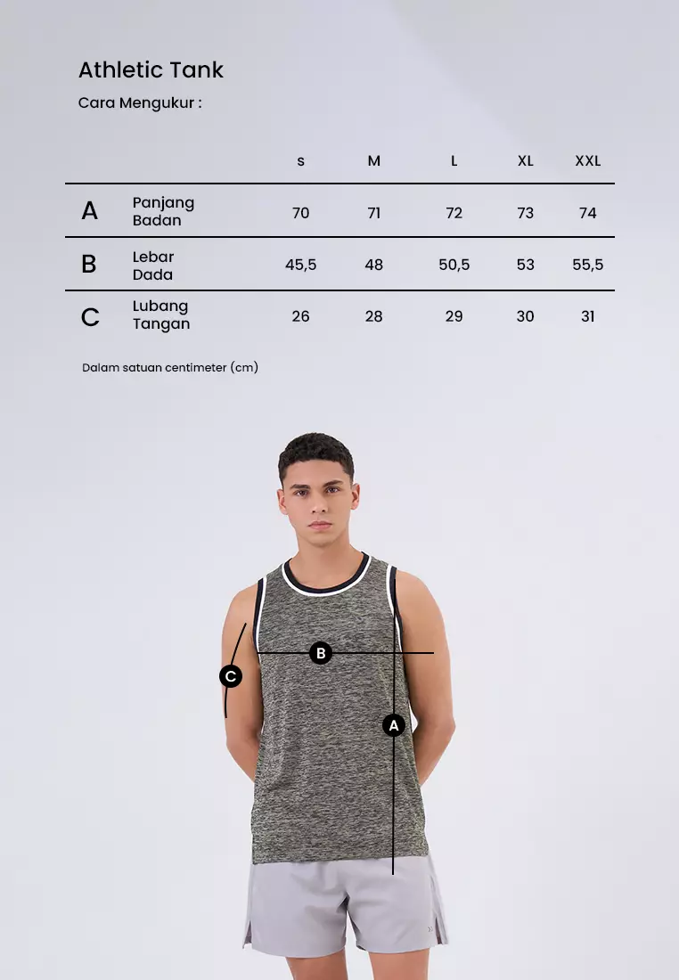 MANZONE - Athletic Tank Pivot - Olive Colour OLIVE