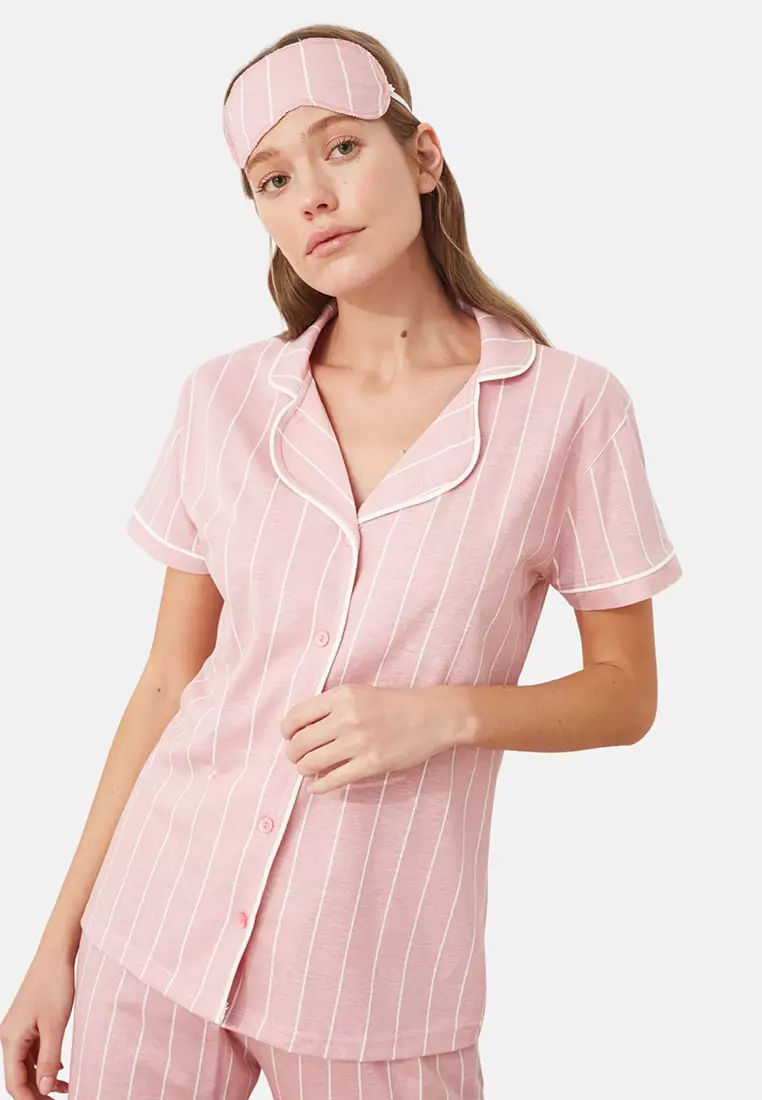 Striped Pajamas Set