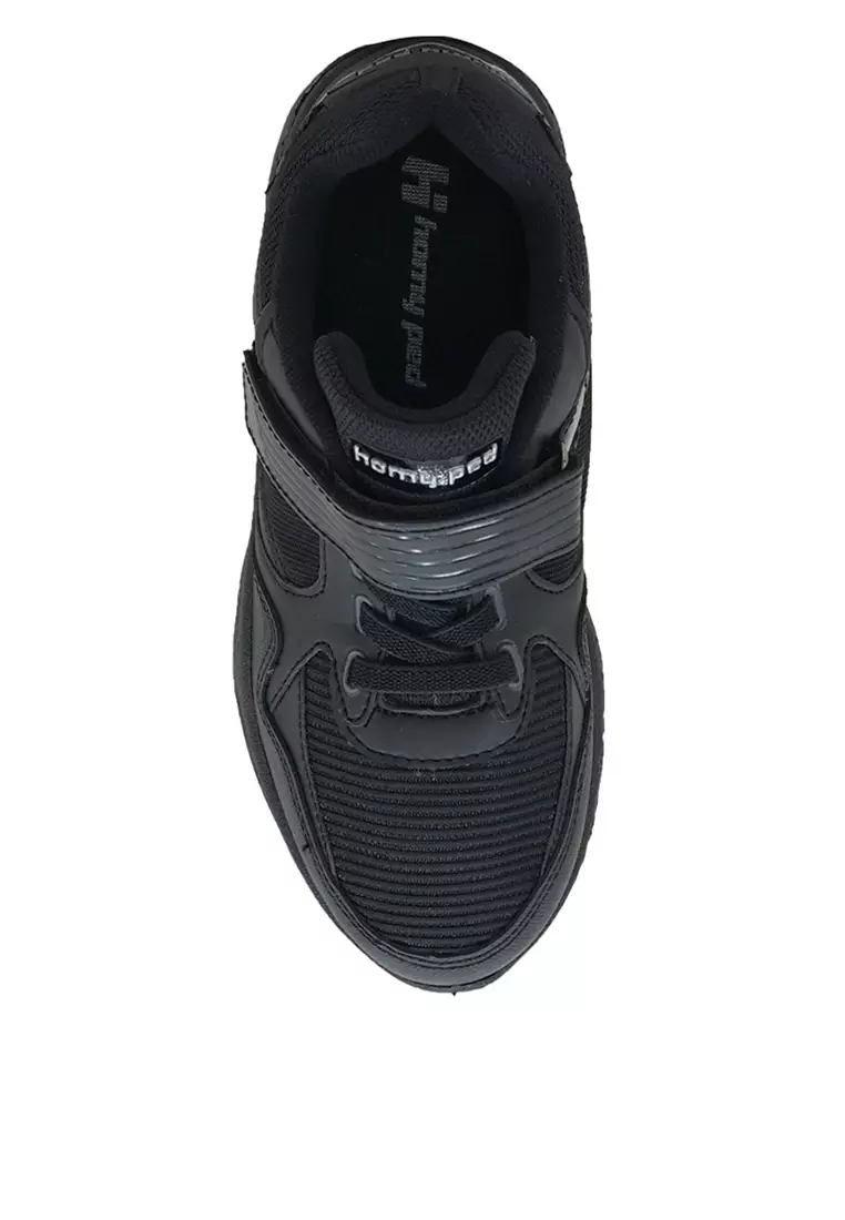 Homyped Anak Sepatu Sekolah Berhadiah Cakra-Alvaro-HHitam