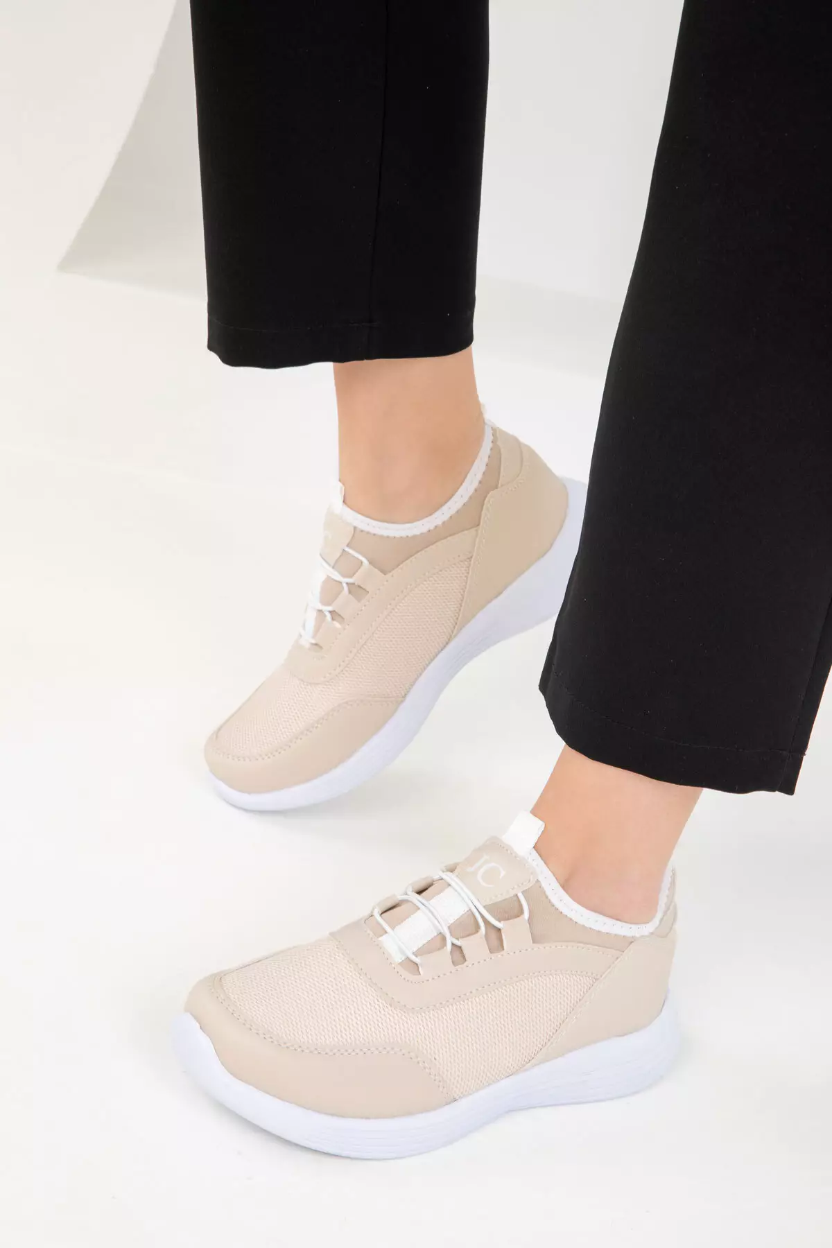 Beige Women's Sneakers 20360