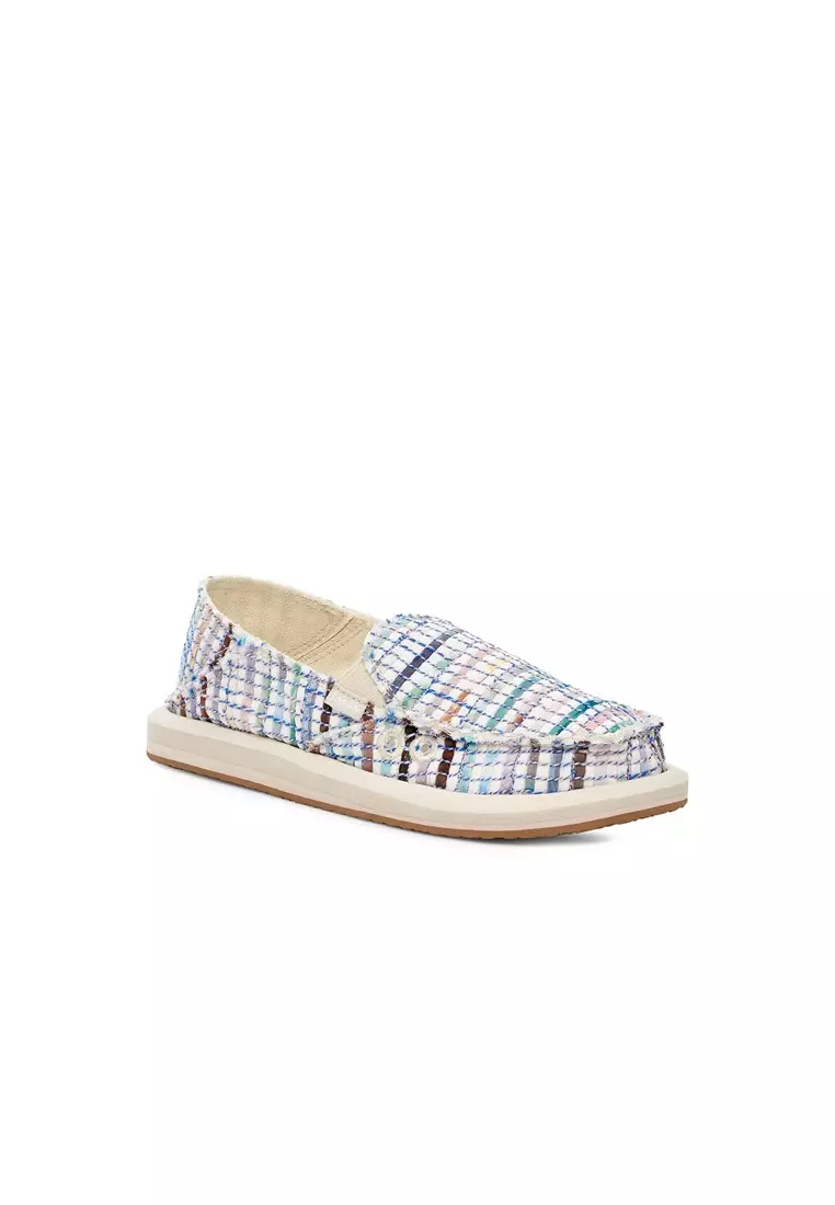 Discount on Sanuk  shoes - SKU: W Donna Watercolor