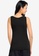 JBS of Denmark black Wide Strap Bamboo Top 845CFAACFA92FBGS_2