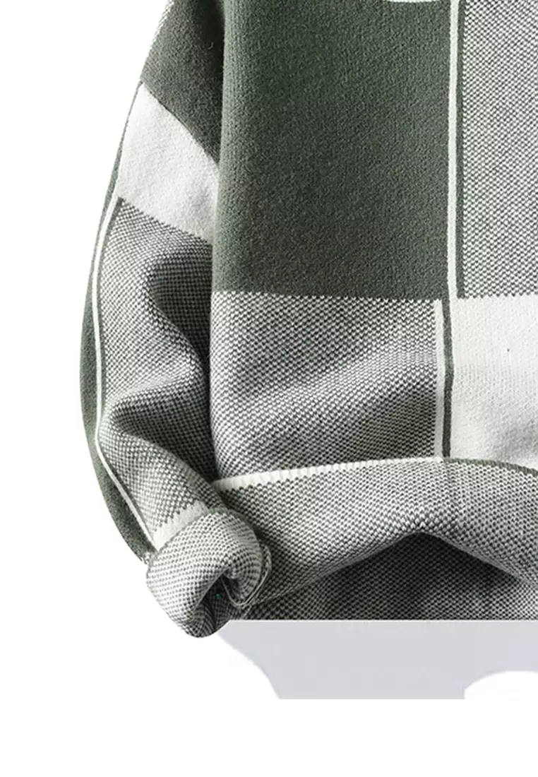 Color Matching Knit Sweater AY-my6812