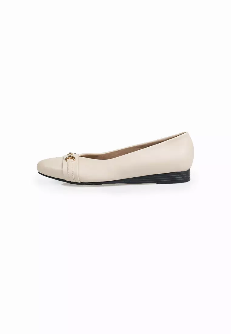 SEIS Esme Flatshoes Wanita - CREAM