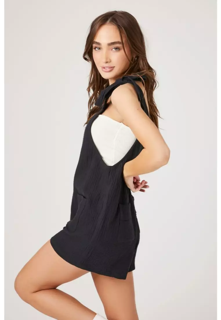 Forever 21 top dungaree dress