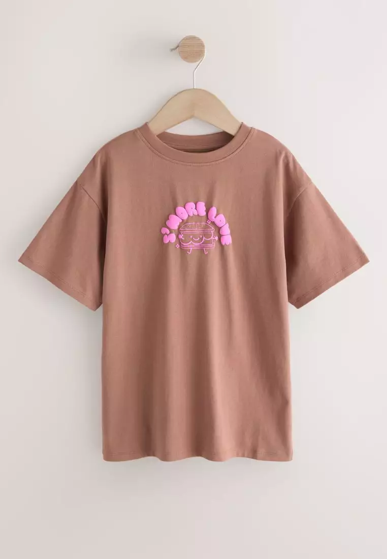 Oversized Graphic Print T-Shirt