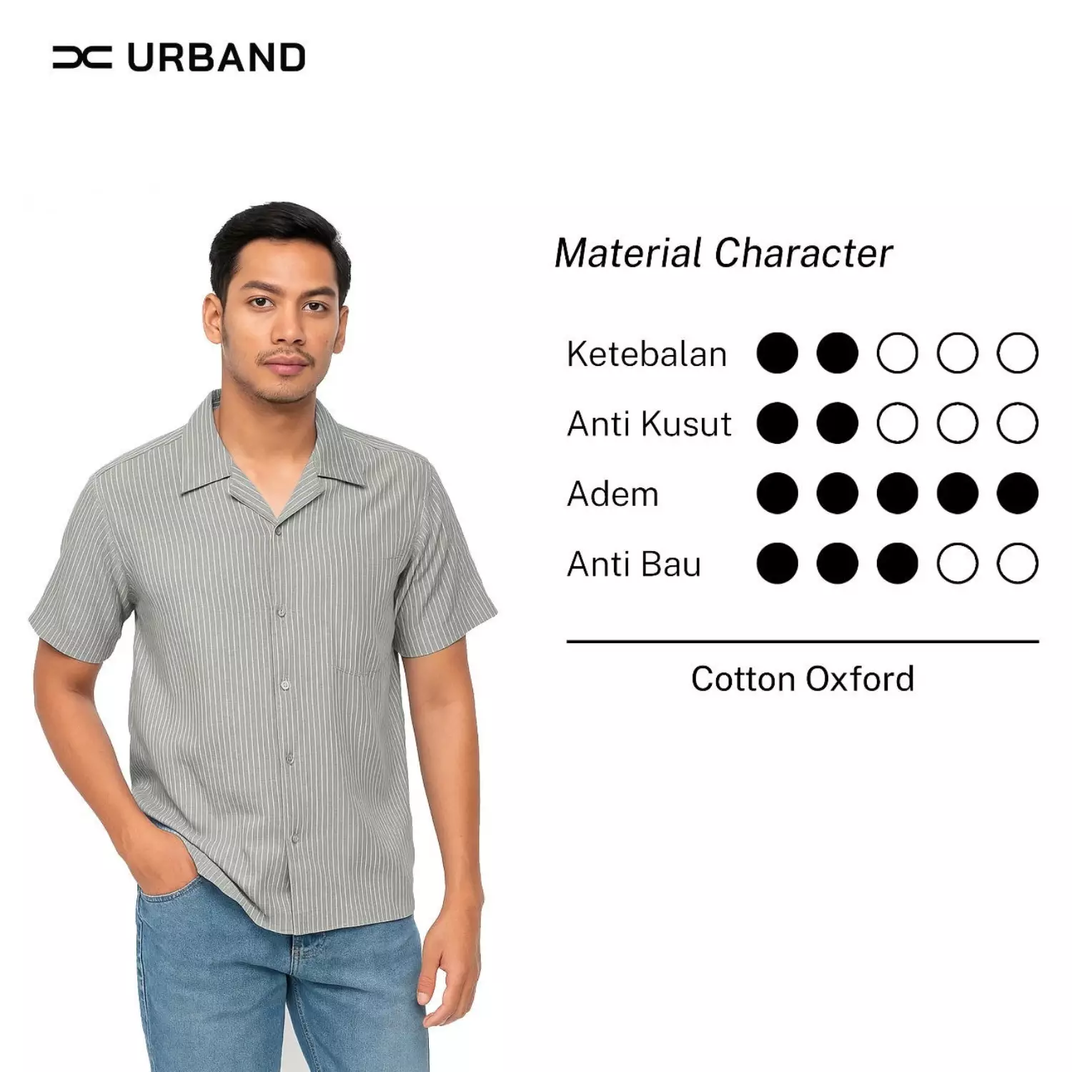 Short Shirts Boxy Stripe Unisex