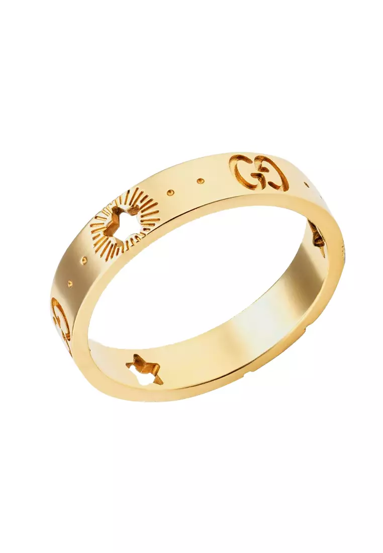 Gold gucci sale ring womens