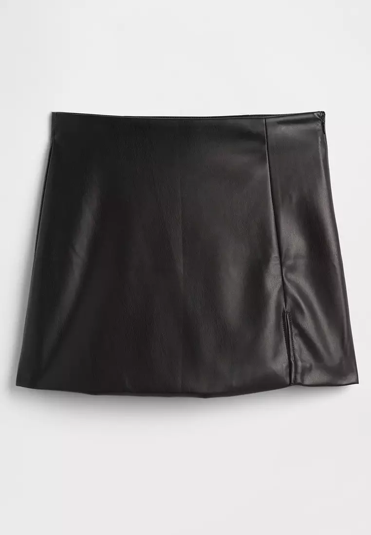 Leather Mini Skirt