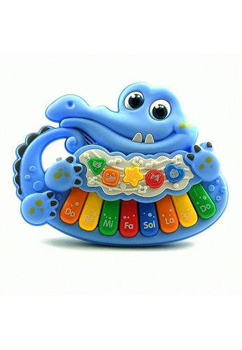 Jual Happy Toon Aligator Piano Fun Music Mainan Piano Keyboard Nb 04118 Original Zalora Indonesia