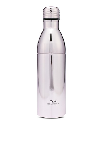 Buy Typo Two Piece Metal Drink Bottle Online Zalora Malaysia