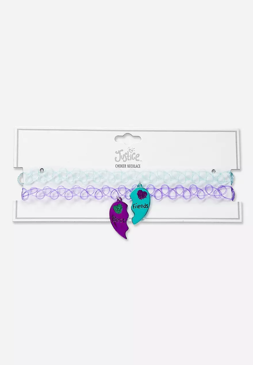 Justice bff chokers sale