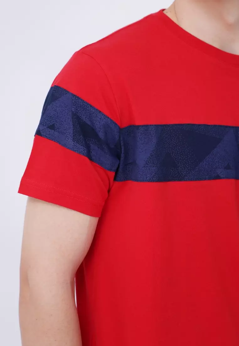 Ryusei Kaos Pria Tazawa CMB Red