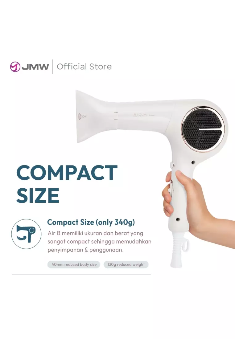 JMW Air-b Hair Dryer / Pengering Rambut - Ocean Grey