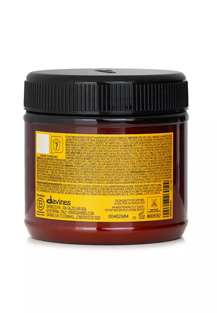 DAVINES - Natural Tech Nourishing Hair Building Pak (For Dry, Damaged Hair) 250ml/8.79oz