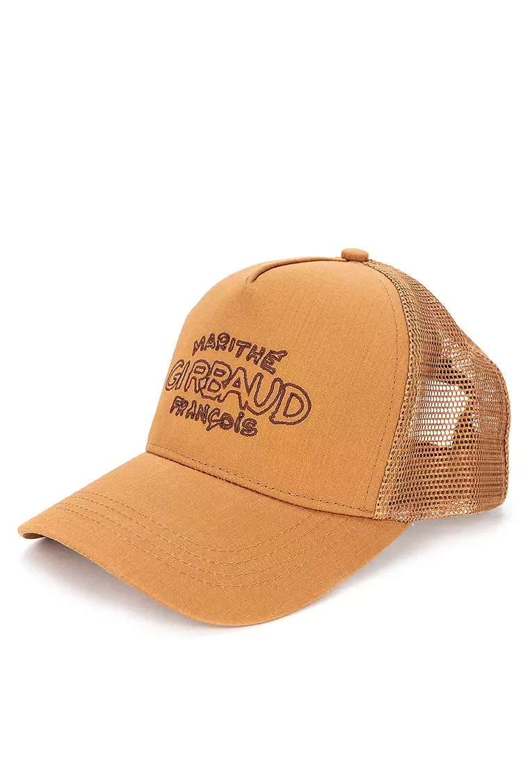 Men's Signature Trucker Cap Mocha Mousse