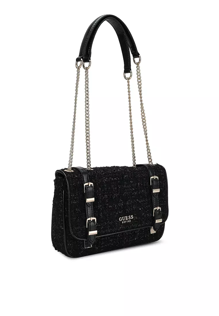 Guess Adam Convertible Flap Crossbody Bag ZALORA